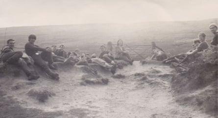 Historical image of Lyke Wake Walk.