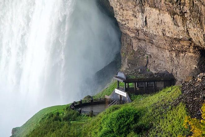 journey behind the falls